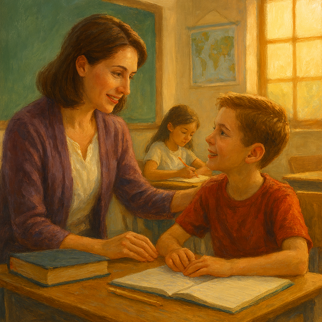 Bir Çocuğun Kalbine Dokunmak: Öğretmenliğin Sessiz Gücü