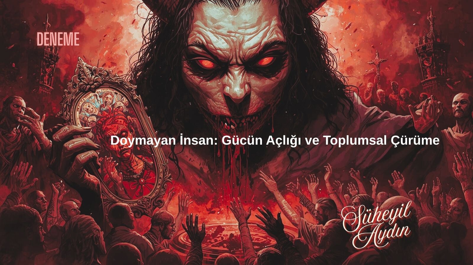 Doymayan İnsan: Gücün Açlığı ve Toplumsal Çürüme Doymayan İnsan: Gücün Açlığı ve Toplumsal Çürüme