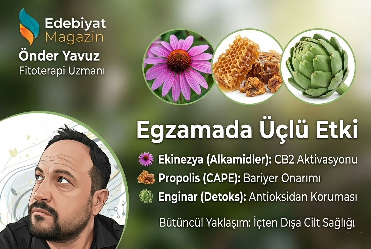 Egzama İle Mücadelede Doğanın Üçlü Gücü: Ekinezya, Propolis ve Enginar