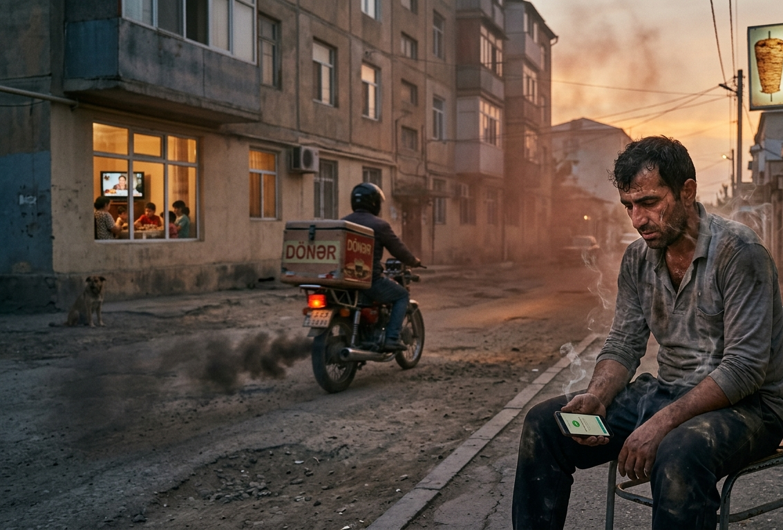 İnsan kebabının dumanı