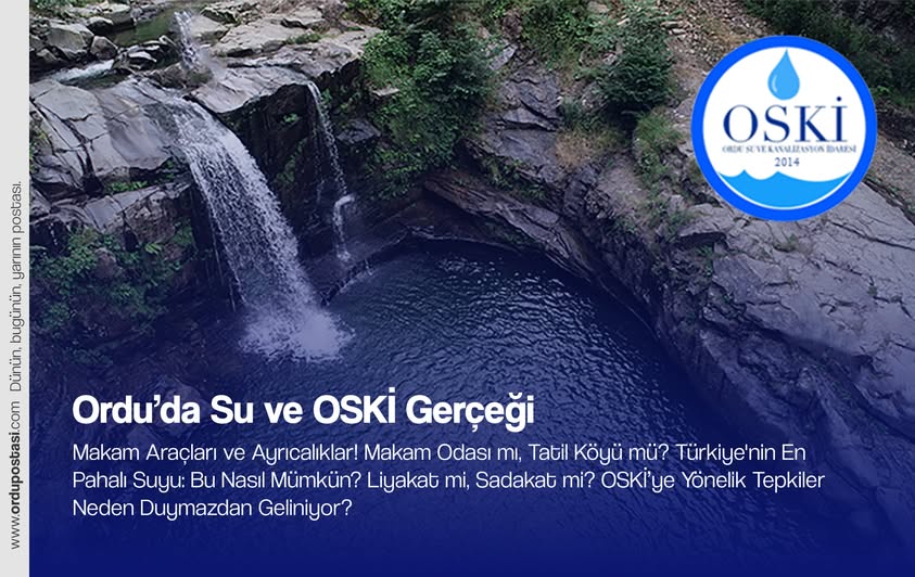 OSKİ’de Şatafat, Halkta Fatura İsyanı! OSKİ’de Şatafat, Halkta Fatura İsyanı!
