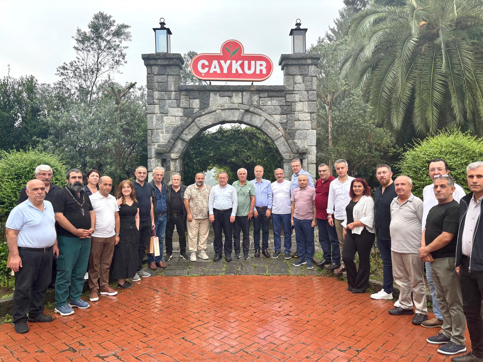Rize, Anadolu Basınını buluşturdu.