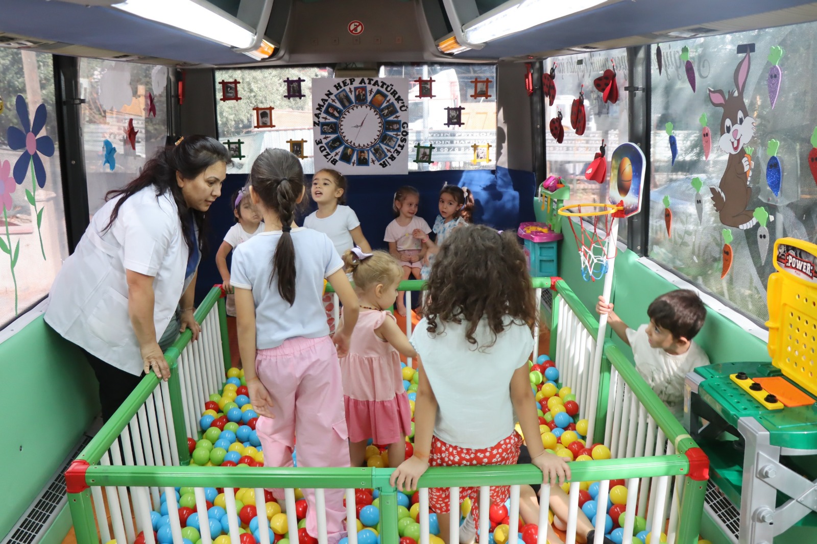 Nazilli’de Mobil Masal Bahçesi: 524 Çocukla Hayal Yolculuğu