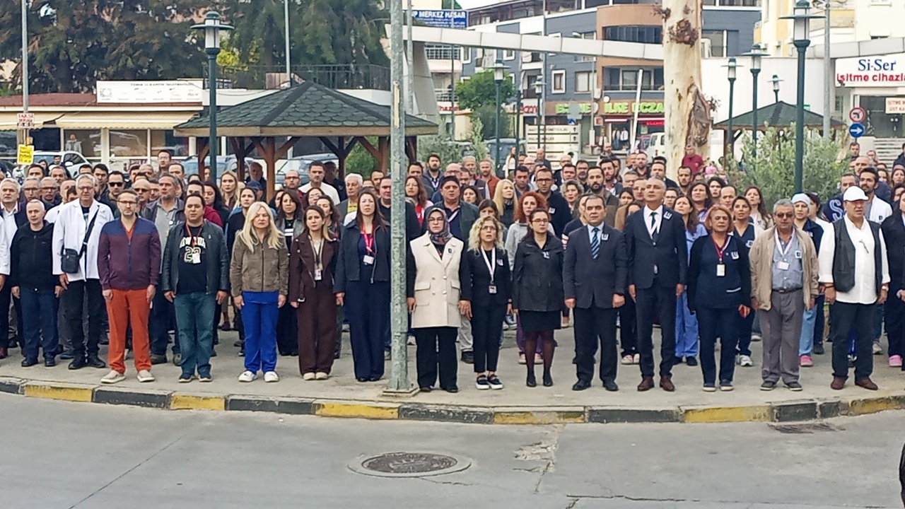 Nazilli Devlet Hastanesinde 10 Kasım’da Atatürk’e Saygı Töreni