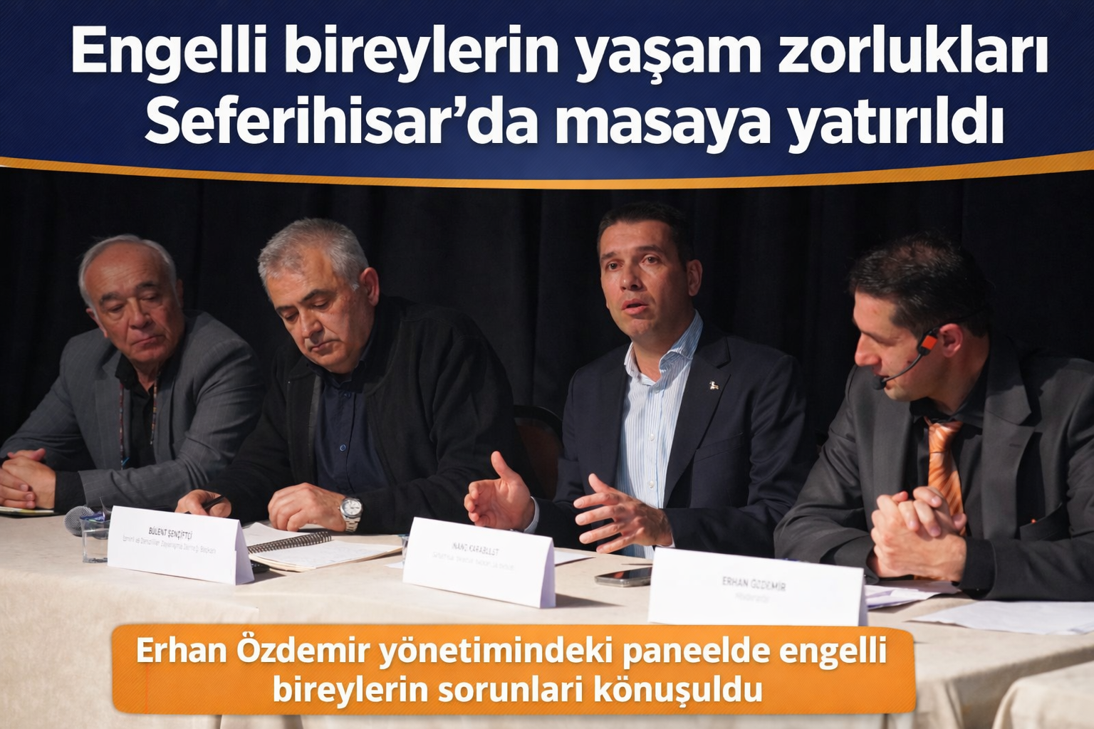 Engelli Bireylerin Yaşam Zorlukları Seferihisar’da Masaya Yatırıldı