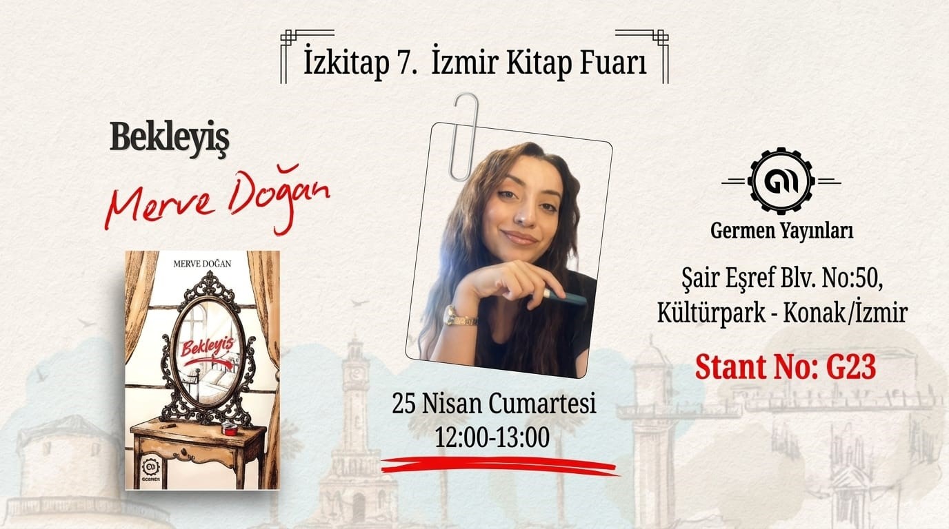 Dr. Merve Doğan "Bekleyiş" İle İzmir Kitap Fuarı’nda