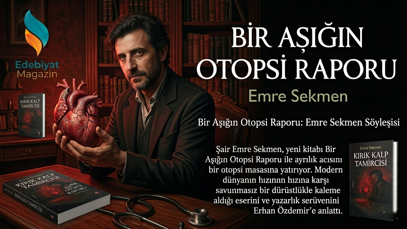Şair Emre Sekmen ile Bir Aşığın Otopsi Raporu Üzerine